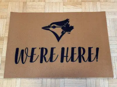 Blue Jays welcome mat, View more