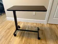 Bed/Sofa adjustable side table