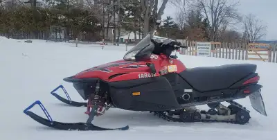 2007 yamaha 4 stroke needs a starter track is mint and studded $1500 or best offer bought another sl...