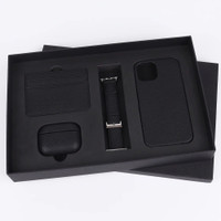 Apple leather accessories gift box cadeau iphone iwatch cuir