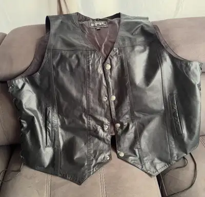 Leather Vest, View more