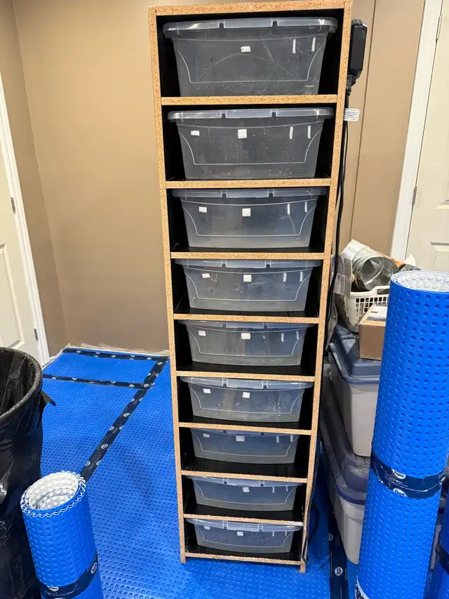 Snake Rack with 9 racks, thermostat and heater included. in Reptiles & Amphibians for Rehoming in Oakville / Halton Region - Image 8