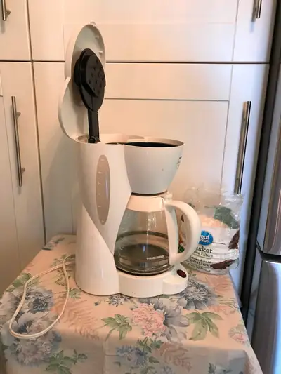 Black and Decker coffee maker machine, View more