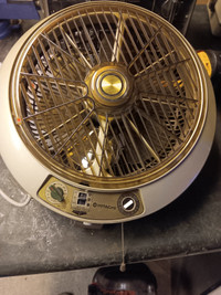 Vintage Hitachi turning fan