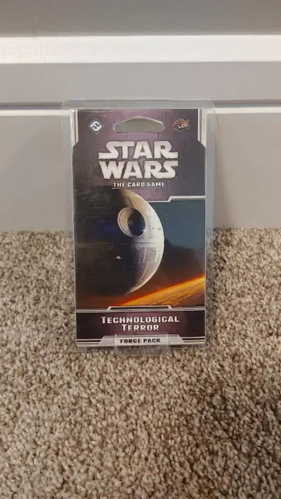 New and sealed Fantasy Force Games Star Wars LCG Force Pack #6 - Technological Terror. Please see ph...