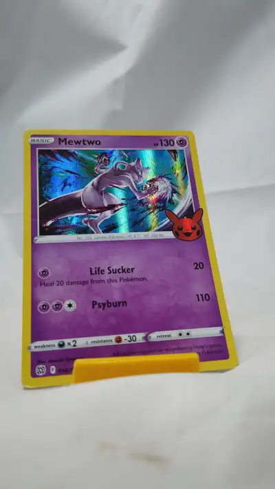 Pokemon Mewtwo 56/172 Brilliant Stars Holo Rare P, View more