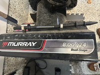 Snow Blower- Murray 8hp 24-Inch Dual Stage