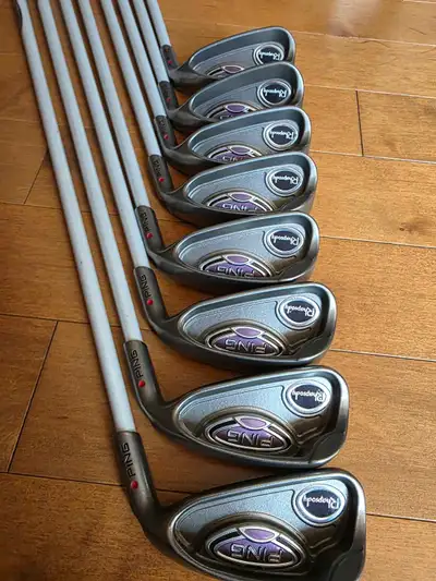 PING Rhapsody Laides RH Irons 5 - PW + SW + UW, View more