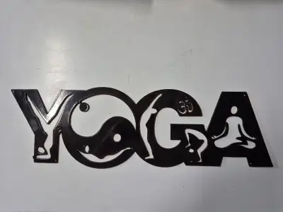 Yoga - Metal Sign, View more
