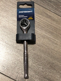 1/4” drive mastercraft quick release ratchet 