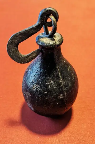 Antique Scale Weight with Hook, View more