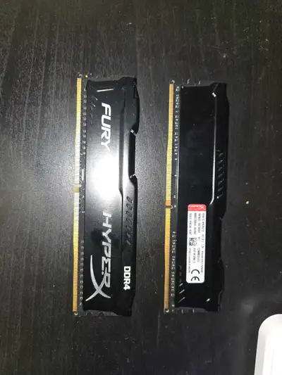 HyperX Fury 16GB DDR4 RAM Kit (2x8GB) 2133MHz, View more