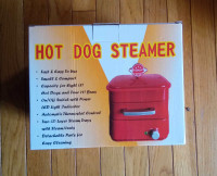 Hotdog & Bun steamer bandnew in the box 