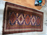 Hand  made carpet  Size: 80 X 45 inches 