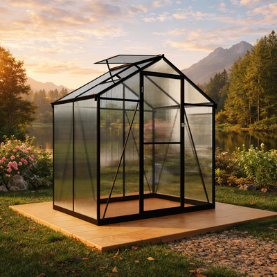 $272 YGF-01 Raised bed Greenhouse 4 ft × 6.14 ft × 6.40 ft., View more