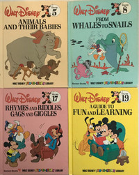 Walt Disney FUN-TO-LEARN Library books HARDCOVER