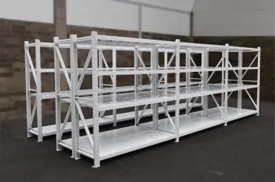 - Made of industrial shelf steel - Box welded step beams (often found in big box stores) for MAXIMUM...