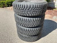 195/60R15 Winter Tires on Rims