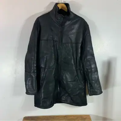 Shearling sheepskin Winter jacket / homme, View more