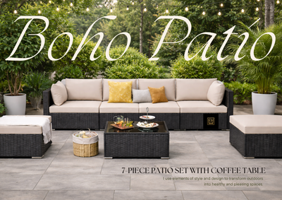  BOHO STYLE Patio Set, View more