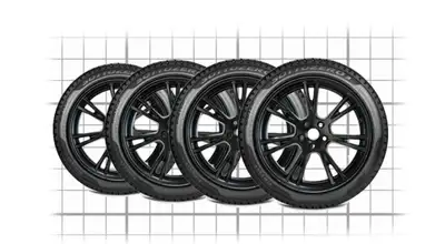 4 Tesla Model Y, 19 inch Gemini Winter Package Pirelli Wheels and Tires for sale. Good as new, with...