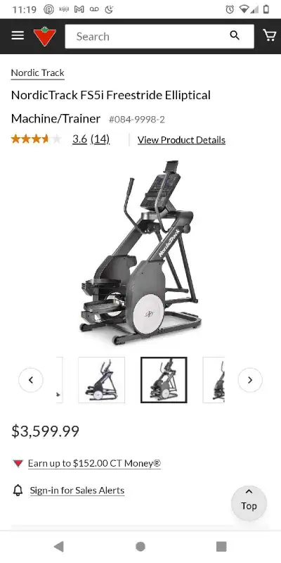 Nordictrack freestride trainer fs5i, View more