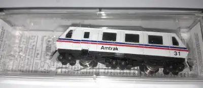 N Scale Amtrak Track Inspection Car - Model #31, View more