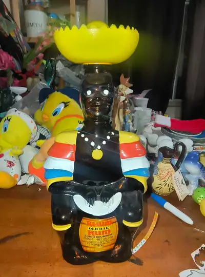 Vintage Old Oak Rum Limbo Drummer, View more