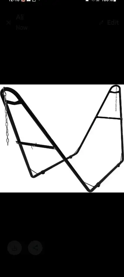 heavy duty stand (no hammock), View more