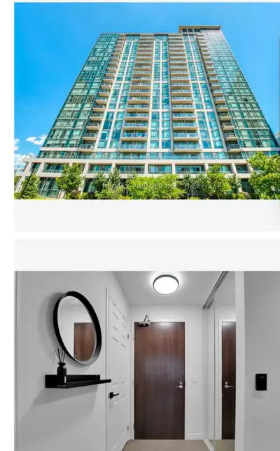 beautiful bright 1 bdrm+den condo for rent near SQR 1