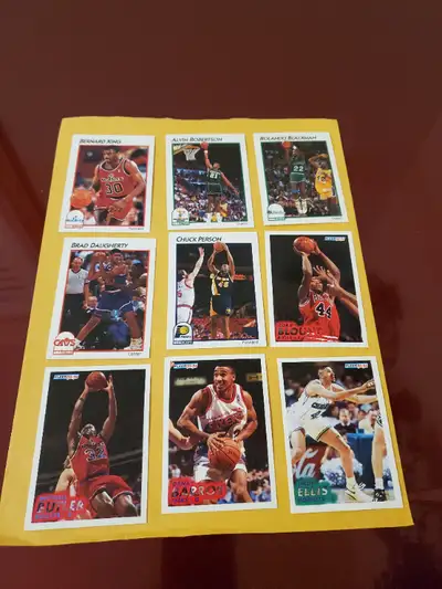 1991 Hoops and 1994 Fleer Lot of Basketball Cards, View more