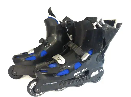 Men's Bauer Roller Blades INLINE SKATES Hockey Skates Size 9