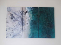 3-piece landscape canvas