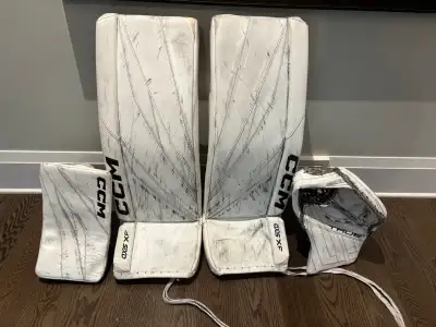 33”+1” Senior pro Stock Goalie set including True HZRDUS PX4 glove. CCM Axis XF is built for goalies...