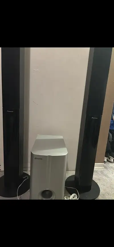 pioneer speakers & subwoofer , View more
