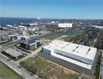 Zoned and serviced industrial land in new business park setting, with new industrial developments un...