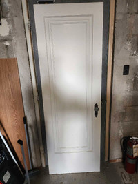 Antique Door with Glass Handle