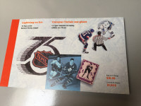 75 years of the NHL Booklet with Stamps