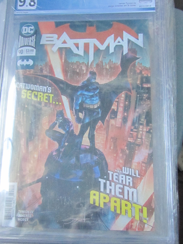 Lot of 2 different 9.8 pgx batman comics in Arts & Collectibles in Sudbury - Image 4