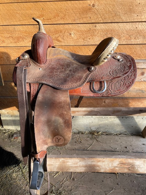 Barrel Saddle in Equestrian & Livestock Accessories in Strathcona County