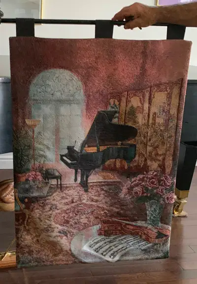 Tapestry Piano Picture, View more