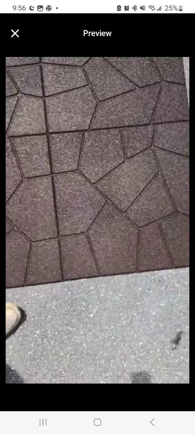 24 x 24 Tiles Paver Rubber Dual-Sided reversible in Floors & Walls in Mississauga / Peel Region - Image 3