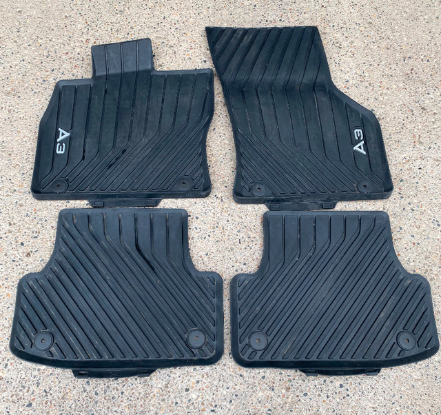 Genuine OEM Audi A3 All Weather Floor Mats in Other Parts & Accessories in Regina