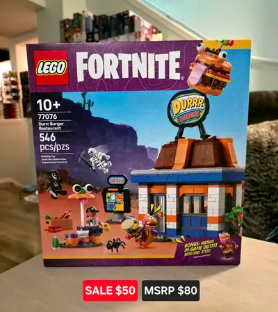 Fortnite # 77076 New in Sealed Box box not perfect Pick up: Summerside, Edmonton, AB Cash or EFT Pri...