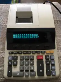 Sharp EL-2630P 12 digits calculator, like NEW