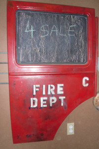 FIRE CHIEF TRUCK DOOR