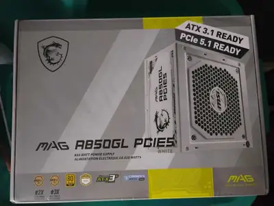 MSI MAG 850W PSU, View more