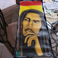 Bob Marley canvas painting