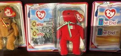 2000 TY Teenie Beanie International Bears II & The End - NEW, View more