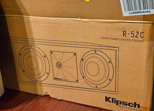 Klipsch Center Channel Speaker R-52C  - OFFERS WELCOME in Speakers in Ottawa - Image 4